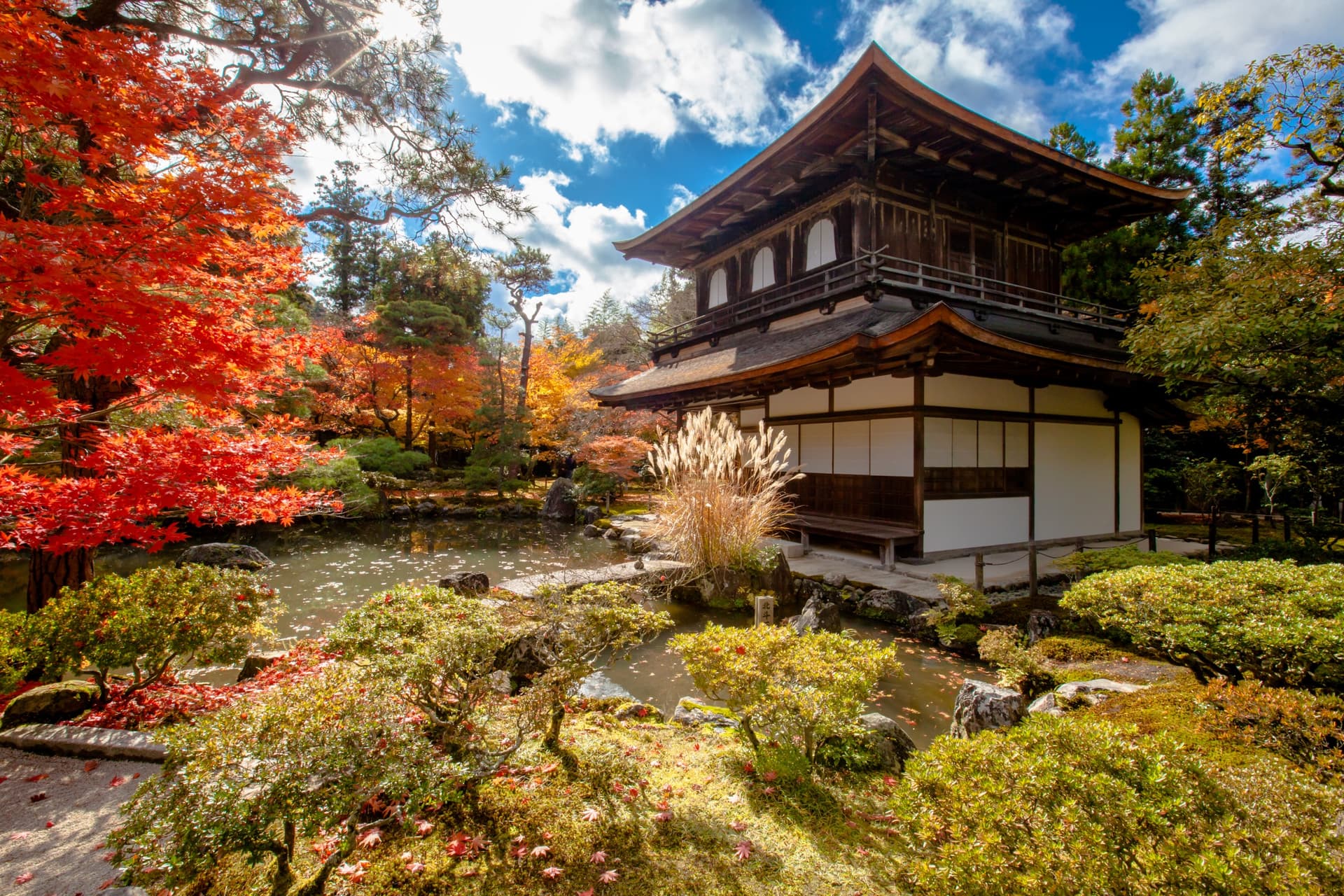 El Pabellón de Plata (templo Ginkaku-ji)